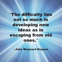 Quote - John Maynard Keynes - new ideas