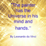 Quote - The Painter by Leonardo da Vinci