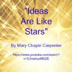 Song - Ideas Are Like Stars by Mary Chapin Carpenter