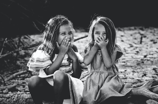 kids laughing